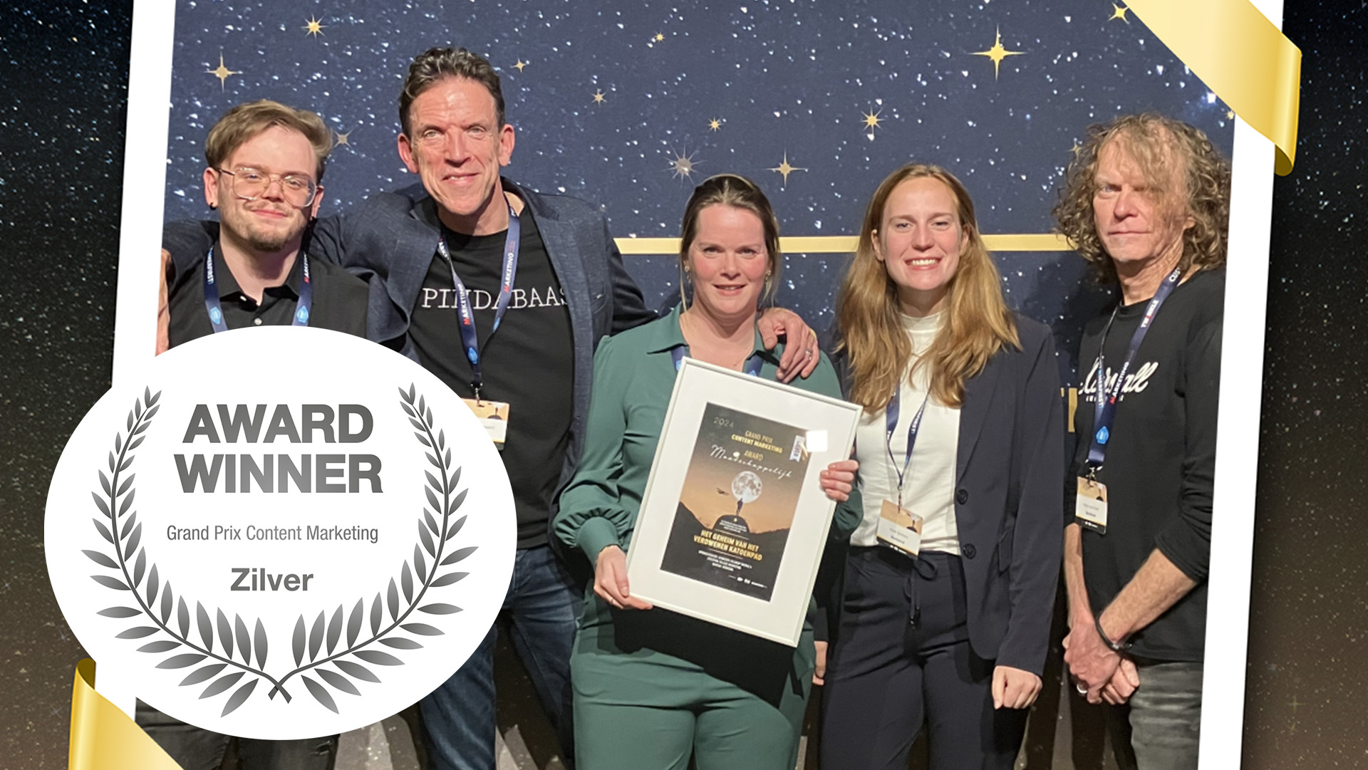 Bonkend wint Zilveren Award voor het Katoenpad!